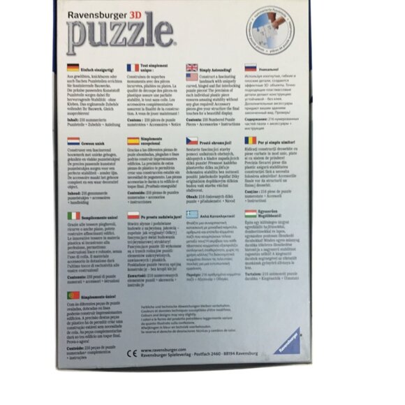 Ravensburger 3D Jigsaw Puzzle Lighthouse 216 Pieces Ages 10-99 - Picture 7 of 13